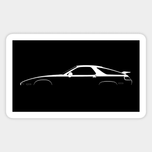 Porsche 928 GTS Silhouette Sticker